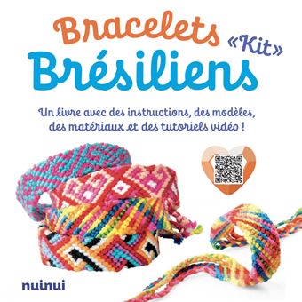 Bracelets brésiliens : 10 modèles faciles de Sandra Lebrun