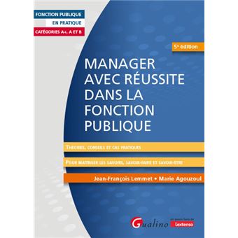 Manager avec réussite dans la fonction publique
