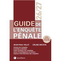 Guide de l'enquête pénale 25/26