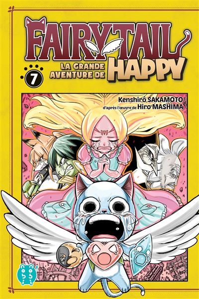 Fairy Tail - La grande aventure de Happy T07 - Kenshiro Sakamoto - broché