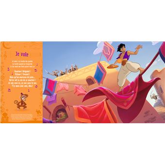 ALADDIN - Mes Premières Chansons (Livre sonore) - Disney