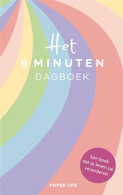 6 minuten dagboek - regenboog editie