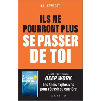 Deep work Retrouver la concentration dans un monde de distractions - broché  - Cal Newport, Christophe Billon - Achat Livre ou ebook