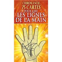Chiromancie 75 cartes pour lire les lignes de la main
