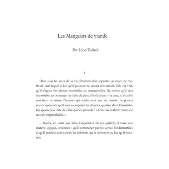 Les mangeurs de viande
