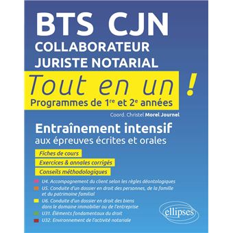 BTS CJN Collaborateur juriste notarial - 1