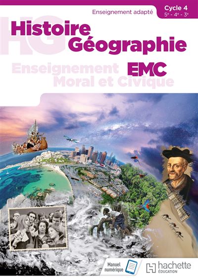 Histoire - Géographie - EMC SEGPA Cycle 4 (5e, 4e, 3e) - Livre élève - Éd. 2018 - Image 3