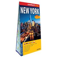 New York 1/75.000, 1/15.000 (carte grand format laminée - plan de ville)