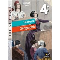 Fiches d'activités - Histoire-Géographie 4e Éd. 2017