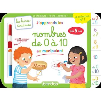J'APPRENDS LES NOMBRES DE 0 A 10 EN MANIPULANT - 1
