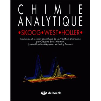 Chimie analytique - 1