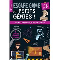 Enigme des vacances Escape game 5e-4e - Dans le château de