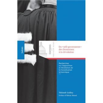 Du self-government des dominions a la devolution - 1