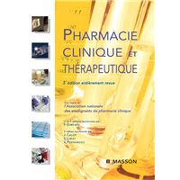Pharmacie clinique et thérapeutique