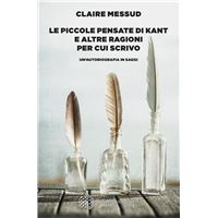 Le piccole pensate di Kant e altre ragioni per cui scrivo