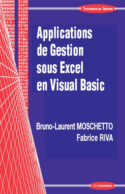 Applications de gestion sous excel en visual basic - broché - MOSCHETTO ...