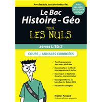 Le Bac Histoire-Géo pour les nuls, Nouvelle édition
