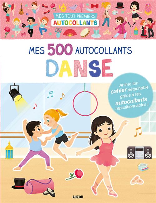Mes 500 autocollants danse - Yi-Hsuan HUANG - Coffret