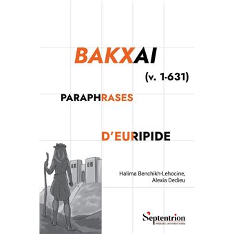 BAYXAL PARAPHRASES D'EURIPIDE - 1