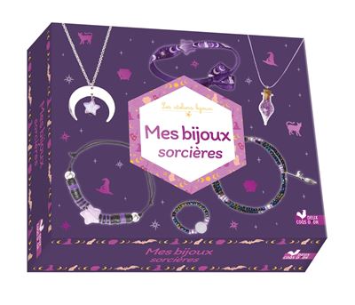 Mes bijoux sorcières - coffret avec accessoires - Laetitia Lazerges - Coffret