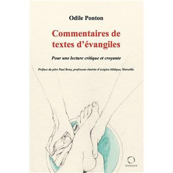 Commentaires de textes d'évangiles - 1