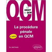 La procédure pénale en QCM - 2e édition