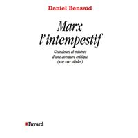 Marx l'intempestif