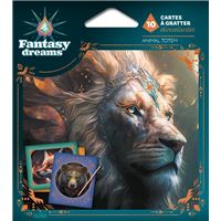 Cartes à gratter étincelantes - Animal totem
