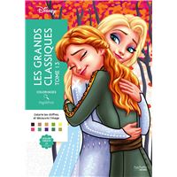 Coloriages mystères Disney - Grands classiques Tome 13