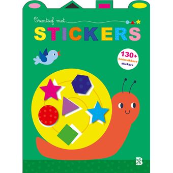 Creatief met stickers - Creatief met stickers (slak) - 1