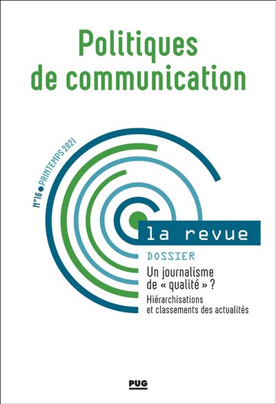 Politiques de communication n° 16 - printemps 2021