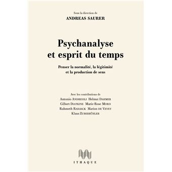 Psychanalyse et esprit du temps - 1