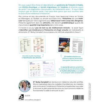 Intolérance à l'histamine – 4 phases de réapprentissage alimentaire : explications et recettes