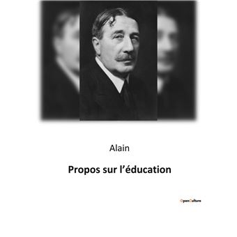 Propos sur l'éducation - 1