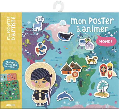Ma pochette d'artiste - mon poster a animer monde