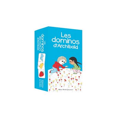 Jeu - Les Dominos d'Archibald - Une histoire d'Archibald - Astrid Desbordes - Albin Michel Jeunesse - Jeux livres objets
