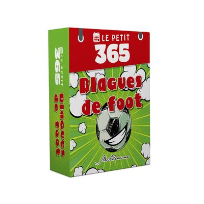 Le Petit 365 jours de blagues de foot - Laurent Gaulet - Millesima - broché - Ephéméride