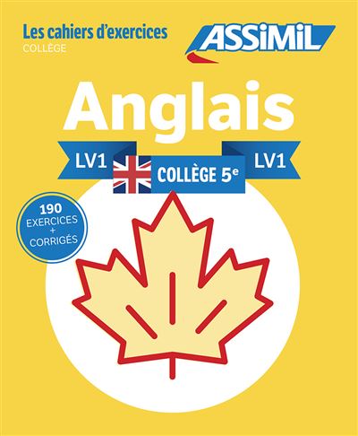 Anglais LV1 Collège 5e (cahier d'exercices)