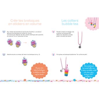 Bijoux duo d'amitié - Foodaddict - coffret avec accessoires