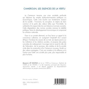 Cameroun, les silences de la vertu