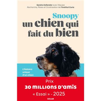 couverture de : Snoopy, un chien qui fait du bien