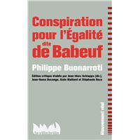 Conspiration pour l'égalité dite de Babeuf