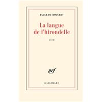 La langue de l'hirondelle