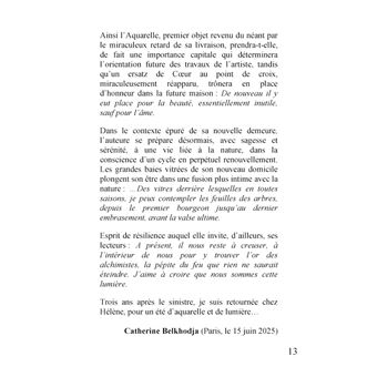 Inventaire d'un incendie