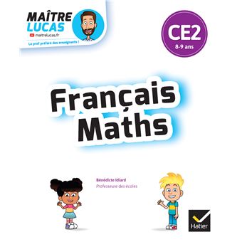 Français et Maths CE2 - Nouveau programme - Cahier de soutien avec des vidéos