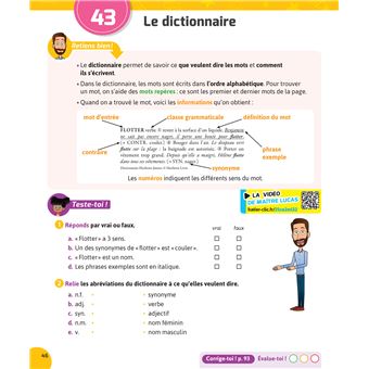 Français et Maths CE2 - Nouveau programme - Cahier de soutien avec des vidéos