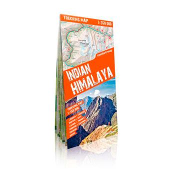 Himalaya Indien 1/350.000 (carte grand format laminée, trekking tQ). Indian Himalaya - 1