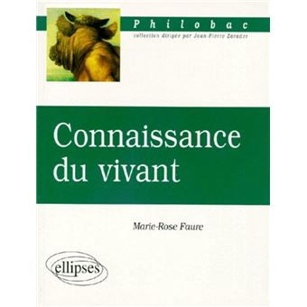 Connaissance du vivant - 1