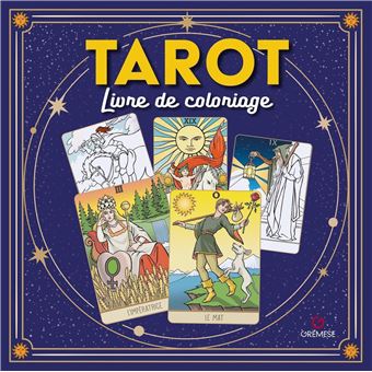 Tarot - Livre de coloriage - 1