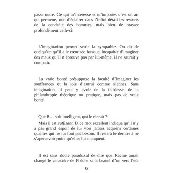 Un esprit non prévenu